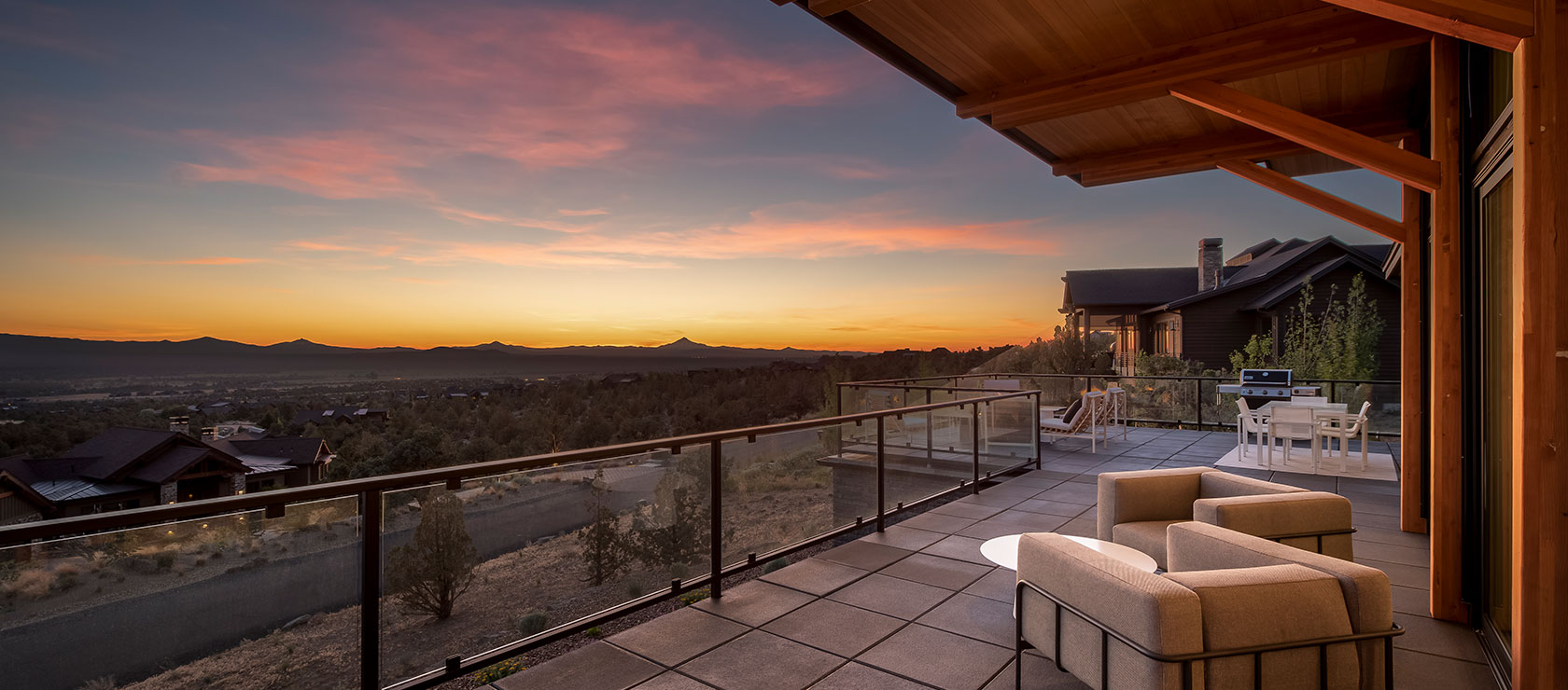 McCartney Residence Modern Custom Luxury Balcony